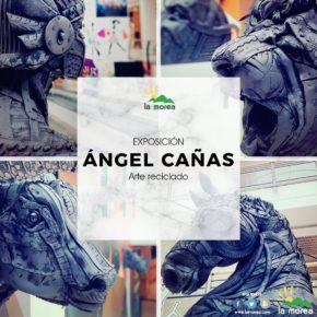Exposición Ángel Cañas  “Arte reciclado” Pamplona